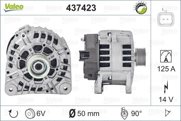 Valeo 437423 - Alternateur cwaw.fr