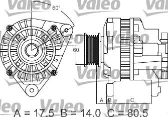 Valeo 437427 - Alternateur cwaw.fr