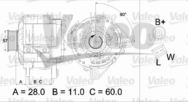 Valeo 437479 - Alternateur cwaw.fr