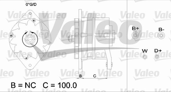 Valeo 437476 - Alternateur cwaw.fr