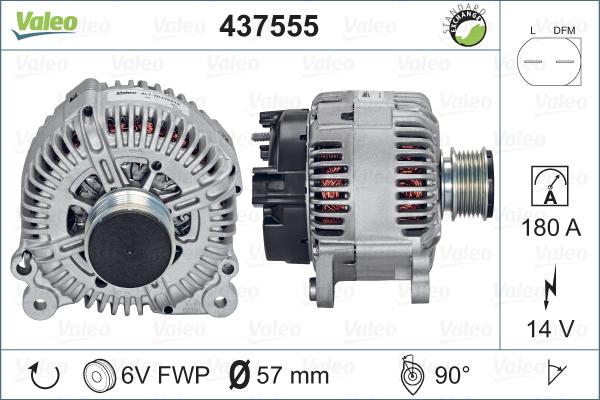 Valeo 437555 - Alternateur cwaw.fr