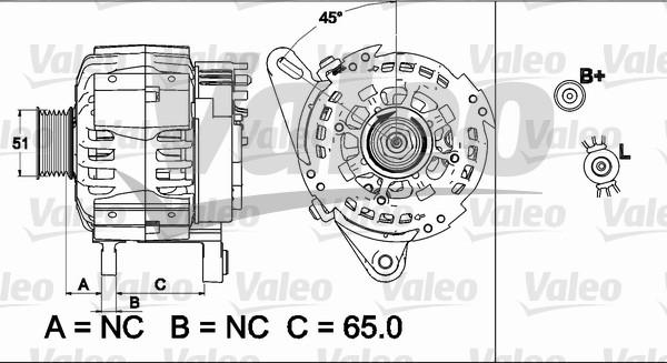 Valeo 437512 - Alternateur cwaw.fr