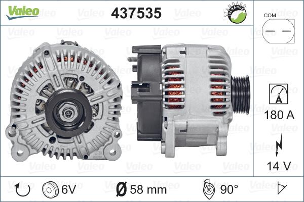 Valeo 437535 - Alternateur cwaw.fr