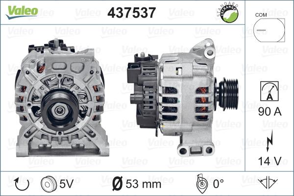 Valeo 437537 - Alternateur cwaw.fr