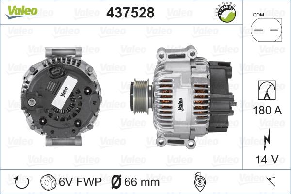 Valeo 437528 - Alternateur cwaw.fr