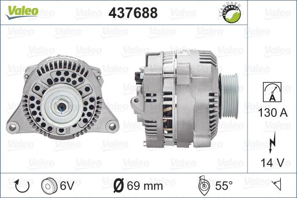 Valeo 437688 - Alternateur cwaw.fr