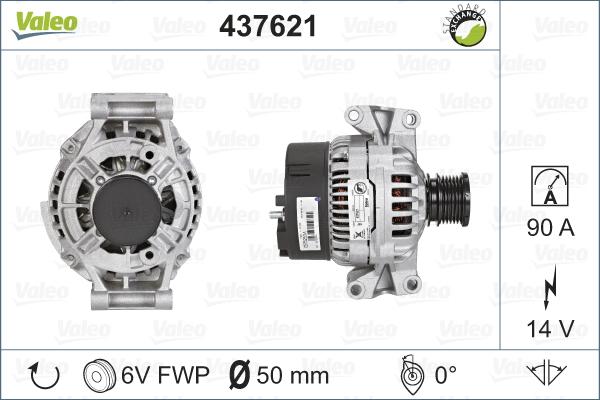 Valeo 437621 - Alternateur cwaw.fr