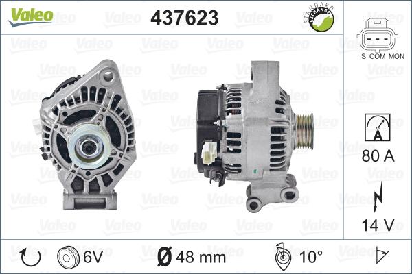 Valeo 437623 - Alternateur cwaw.fr