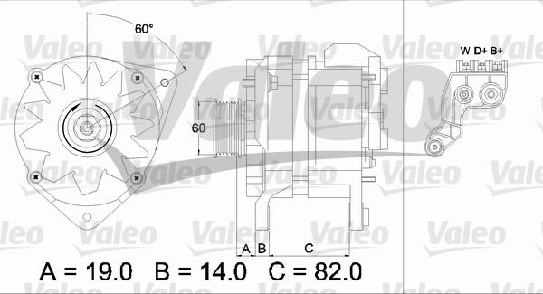 Valeo 437081 - Alternateur cwaw.fr