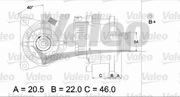 Valeo 437193 - Alternateur cwaw.fr