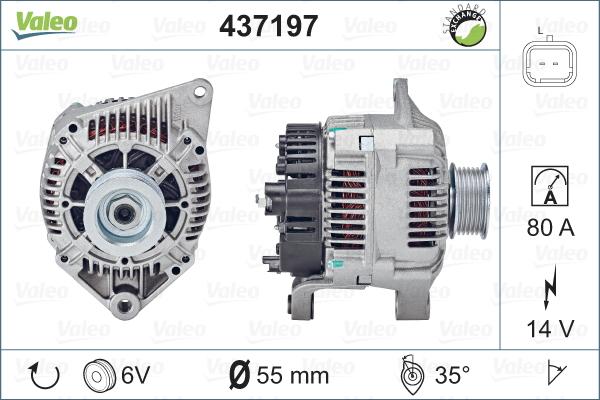 Valeo 437197 - Alternateur cwaw.fr