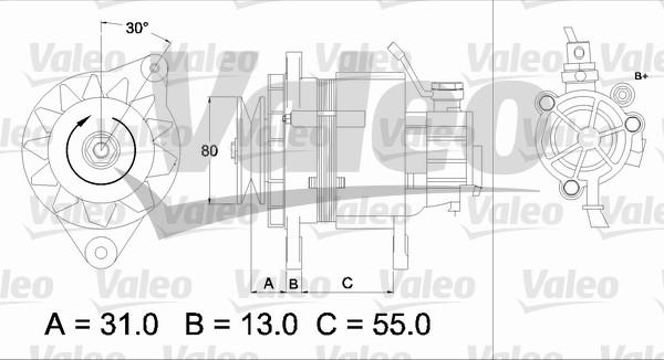 Valeo 437148 - Alternateur cwaw.fr