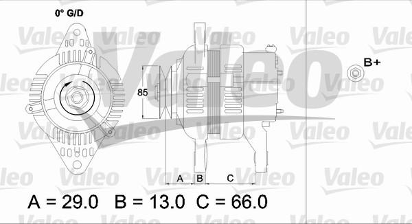 Valeo 437157 - Alternateur cwaw.fr