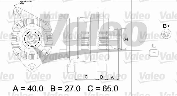 Valeo 437168 - Alternateur cwaw.fr