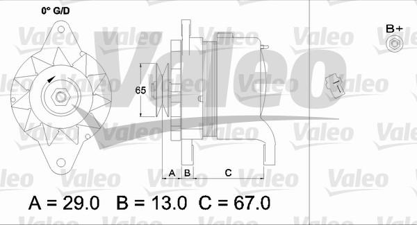 Valeo 437162 - Alternateur cwaw.fr