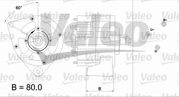 Valeo 437167 - Alternateur cwaw.fr