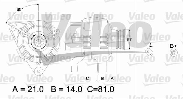 Valeo 437188 - Alternateur cwaw.fr