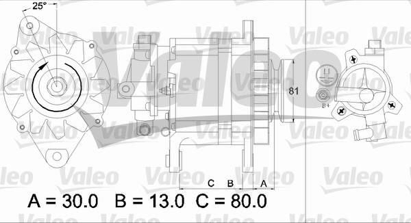 Valeo 437135 - Alternateur cwaw.fr