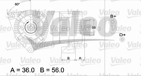 Valeo 437126 - Alternateur cwaw.fr