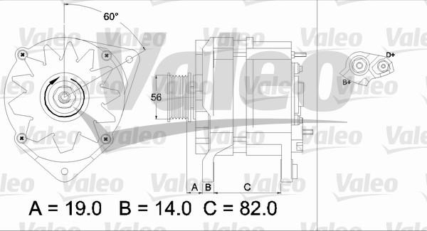 Valeo 437123 - Alternateur cwaw.fr