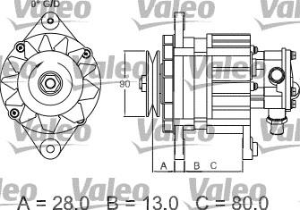 Valeo 437122 - Alternateur cwaw.fr