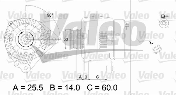 Valeo 437170 - Alternateur cwaw.fr