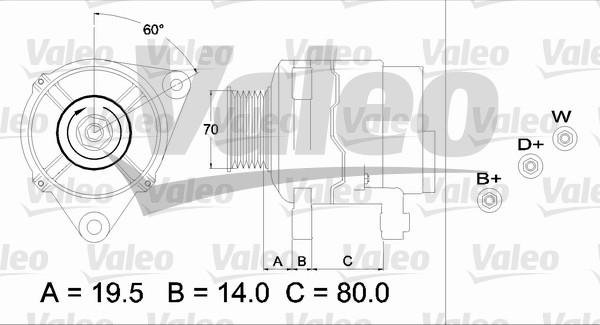 Valeo 437391 - Alternateur cwaw.fr