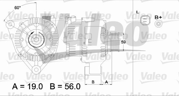 Valeo 437342 - Alternateur cwaw.fr