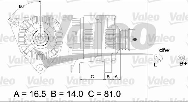 Valeo 437365 - Alternateur cwaw.fr