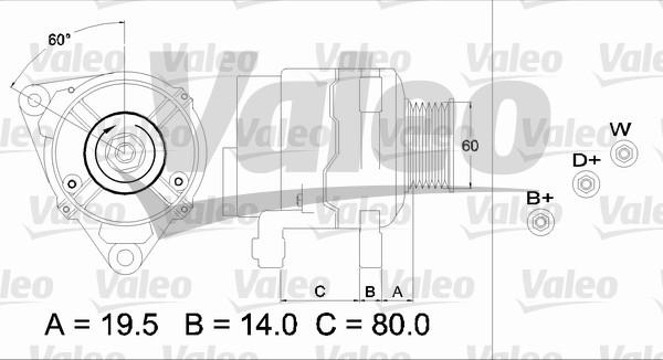 Valeo 437385 - Alternateur cwaw.fr