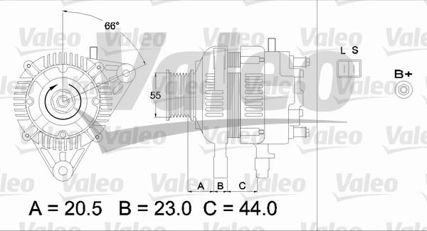 Valeo 437334 - Alternateur cwaw.fr