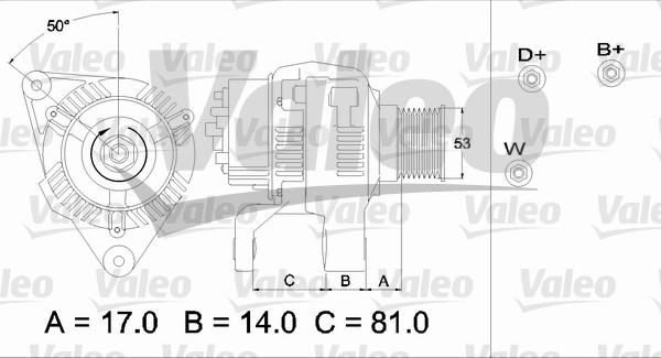 Valeo 437326 - Alternateur cwaw.fr