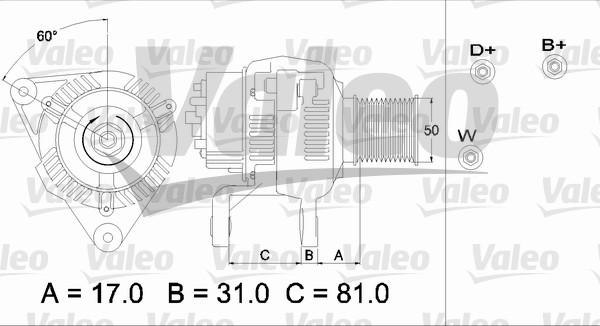 Valeo 437209 - Alternateur cwaw.fr