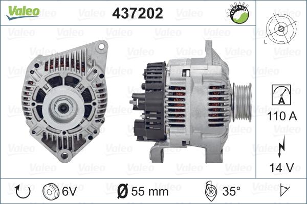 Valeo 437202 - Alternateur cwaw.fr