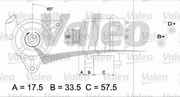 Valeo 437215 - Alternateur cwaw.fr