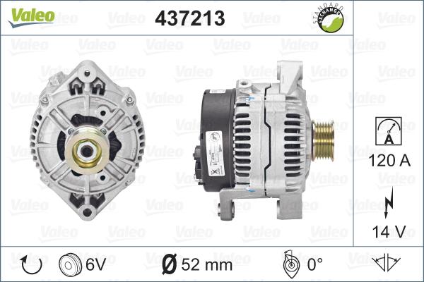 Valeo 437213 - Alternateur cwaw.fr