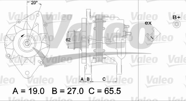 Valeo 437220 - Alternateur cwaw.fr