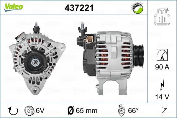 Valeo 437221 - Alternateur cwaw.fr