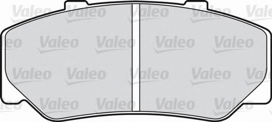 Valeo 598529 - Kit de plaquettes de frein, frein à disque cwaw.fr