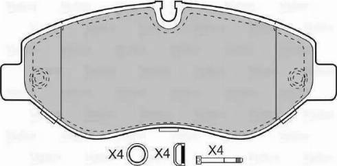 RIDER RD.3323.DB1698 - Kit de plaquettes de frein, frein à disque cwaw.fr