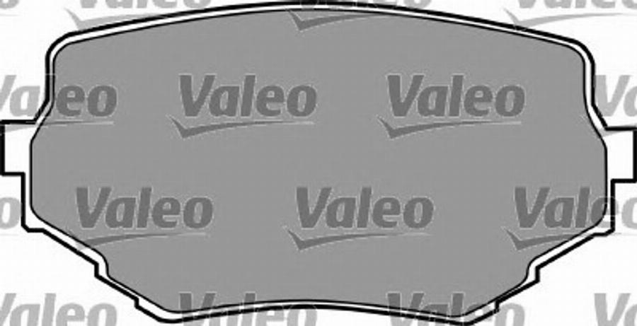 Valeo 597300 - Kit de plaquettes de frein, frein à disque cwaw.fr