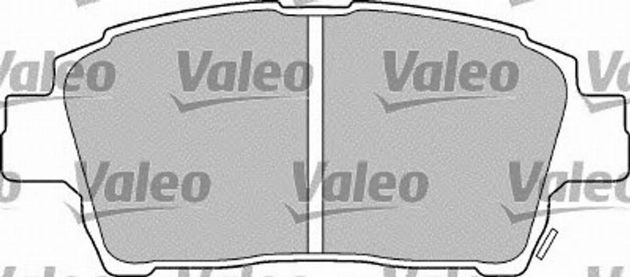 Valeo 540964 - Kit de plaquettes de frein, frein à disque cwaw.fr