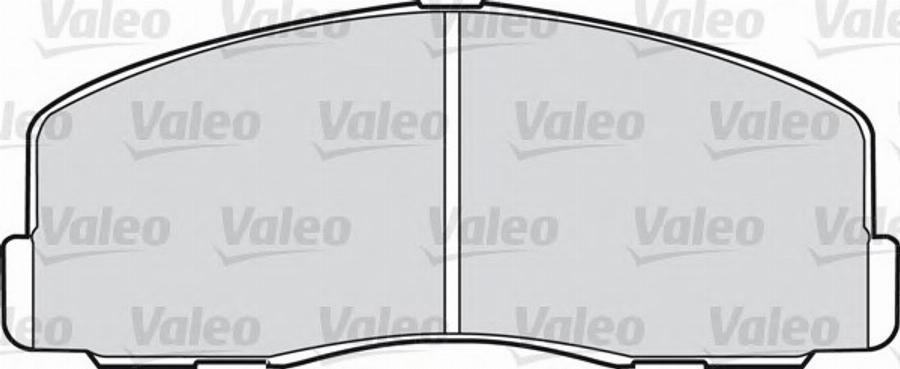 Valeo 540 455 - Kit de plaquettes de frein, frein à disque cwaw.fr