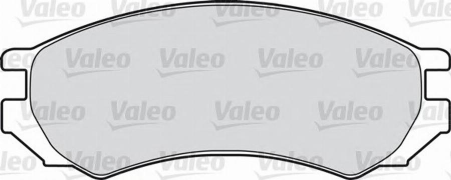 Valeo 540 461 - Kit de plaquettes de frein, frein à disque cwaw.fr