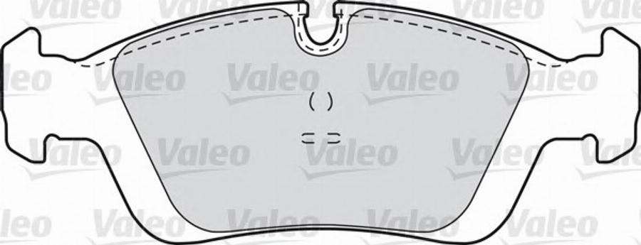 Valeo 540 489 - Kit de plaquettes de frein, frein à disque cwaw.fr