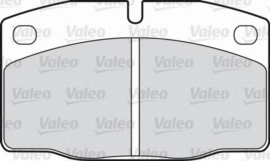 Valeo 540 479 - Kit de plaquettes de frein, frein à disque cwaw.fr