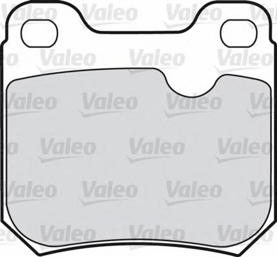 Valeo 540 561 - Kit de plaquettes de frein, frein à disque cwaw.fr