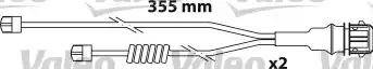 Valeo 548649 - Kit de plaquettes de frein, frein à disque cwaw.fr