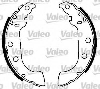 Valeo 554641 - Jeu de mâchoires de frein cwaw.fr