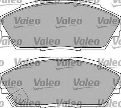 Valeo 551745 - Kit de plaquettes de frein, frein à disque cwaw.fr